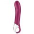 Satisfyer Big Heat - vibrador G-punto calefactable (rojo)