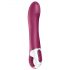 Satisfyer Big Heat - vibrador G-punto calefactable (rojo)