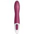 Satisfyer Big Heat - vibrador G-punto calefactable (rojo)