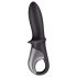 Satisfyer Hot Passion - vibrador anal calentador (negro)