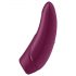 Satisfyer Curvy 1+ - Estimulador clitorial con ondas de aire (rojo)