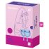 Satisfyer Feel Good - Set de copas menstruales (azul) - 2 piezas