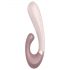 Satisfyer Heat Wave - vibrador inteligente con calor y brazos (beige)