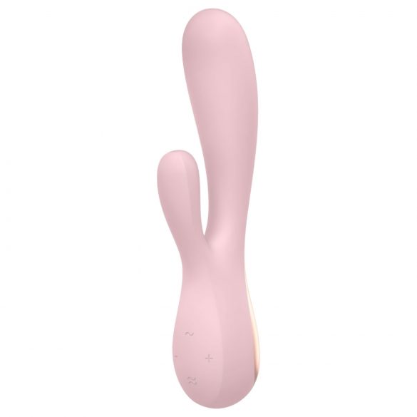 Satisfyer Mono Flex - vibrador inteligente impermeable (rosa claro)