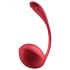 Satisfyer Shiny Petal - huevo vibrador por control remoto (rojo)