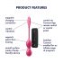 Satisfyer Love Birds 2 - Inteligente vibrador Geisha (rosa)