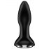 Satisfyer Rotator Plug 2 - vibrador anal con cuentas (negro)