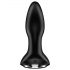 Satisfyer Rotator Plug 2 - vibrador anal con cuentas (negro)