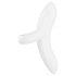 Satisfyer Bold Lover - vibrador impermeable para dedos (blanco)