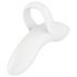 Satisfyer Bold Lover - vibrador impermeable para dedos (blanco)