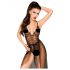 Penthouse Body Encaje con Tulle - Negro