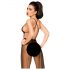 Penthouse Body Encaje con Tulle - Negro