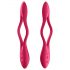 Satisfyer Elastic Joy - vibrador flexible rojo recargable