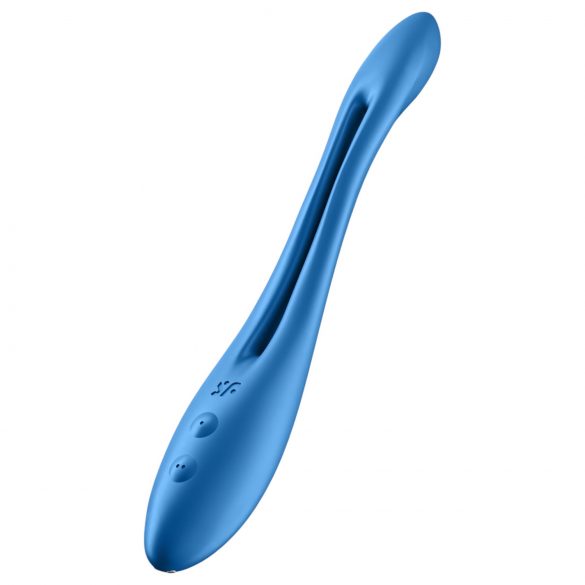 Satisfyer Elastic Juego - vibrador flexible con batería (azul)