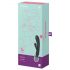 Satisfyer Triple Lover - Vibrador masajero y punto G (plata)