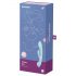 Satisfyer Triple Oh: vibrador con brazo clitorial (azul)