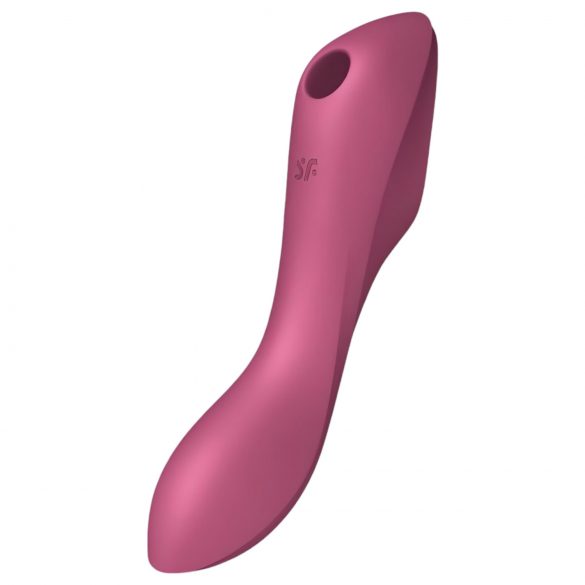 Satisfyer Curvy Trinity 3 - Vibrador 2en1 ond. aire (rojo)