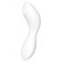 Satisfyer Curvy Trinity 5+ - vibrador inteligente 2 en 1 (blanco)