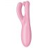 Satisfyer Threesome 4 - Vibrador inteligente clitoral (rosa)