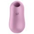 Satisfyer Cotton Candy - vibrador lila con presión de aire