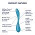 Satisfyer Flex 5 - Vibrador G-Punto Inteligente (verde)