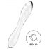 Satisfyer Cristal Deslumbrante - Dildo de vidrio doble (transparente)