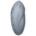 Satisfyer Tap & Climax 1 - 2en1 vibrador y estimulador gris