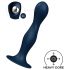 Satisfyer Doble Bala-R - dildo con peso (azul oscuro)