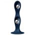 Satisfyer Doble Bala-R - dildo con peso (azul oscuro)