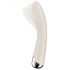 Satisfyer Spinning Vibe 1 - vibrador con cabeza giratoria para el punto G (beige)