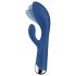 Satisfyer Conejo Giratorio 1 - vibrador azul con brazo dulce