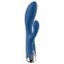 Satisfyer Conejo Giratorio 1 - vibrador azul con brazo dulce