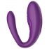 Mrow - vibrador doble recargable y resistente al agua (lila)