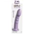 Dillio Super Eight - Dildo de silicona con ventosa (21 cm) - morado