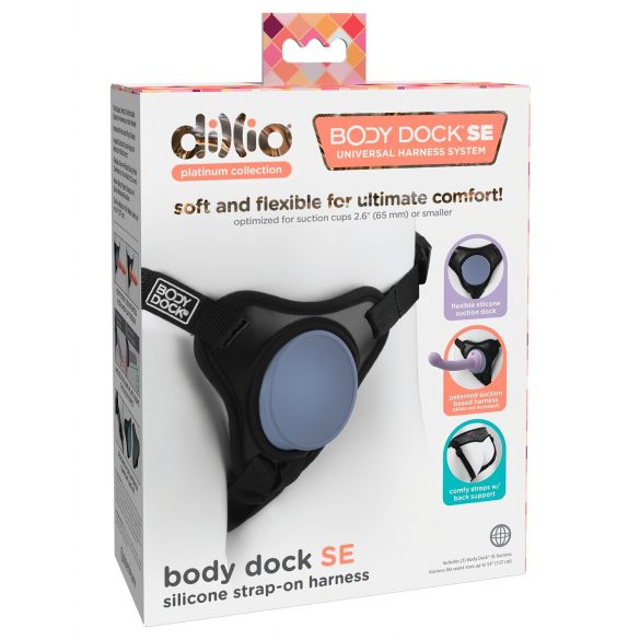 Dillio Body Dock SE - Arnés Ajustable (Negro-Azul)