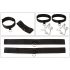 Bad Kitty - Set de ataduras con almohada, 11 piezas (negro)