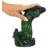 "Cima de Lagarto Beasty Cocks - Dildo de Lagarto (verde-negro)"