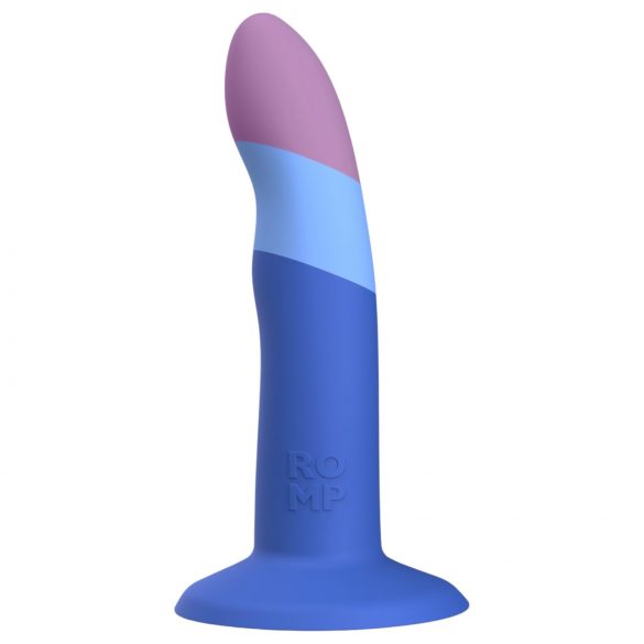 ROMP Piccolo - Dildo flexible de silicona (azul-violeta)