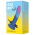 ROMP Piccolo - Dildo flexible de silicona (azul-violeta)