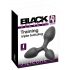 Black Velvet - Plug Triple para Uso Anal (Negro)