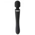 Lonely Lodi - Recargable masajeador y vibrador 2en1 (negro)