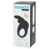 Happyrabbit - Anillo vibrador recargable (negro)