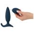 ANOS - vibrador anal con control remoto (azul)