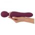 You2Toys Grande - Masajeador vibrador recargable (rojo)