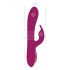 Javida - 3en1 vibrador giratorio con perlas (lila)