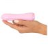 Cuties Mini 4 - vibrador impermeable con batería recargable (rosa)