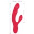 Conejito Vibrador Smile de 3 Motores Recargable (rojo)