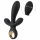 Eternal - vibrador triple inflable (negro)