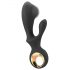 Eternal - vibrador inflable con estimulador de clítoris (negro)