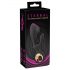 Eternal - vibrador inflable con estimulador de clítoris (negro)